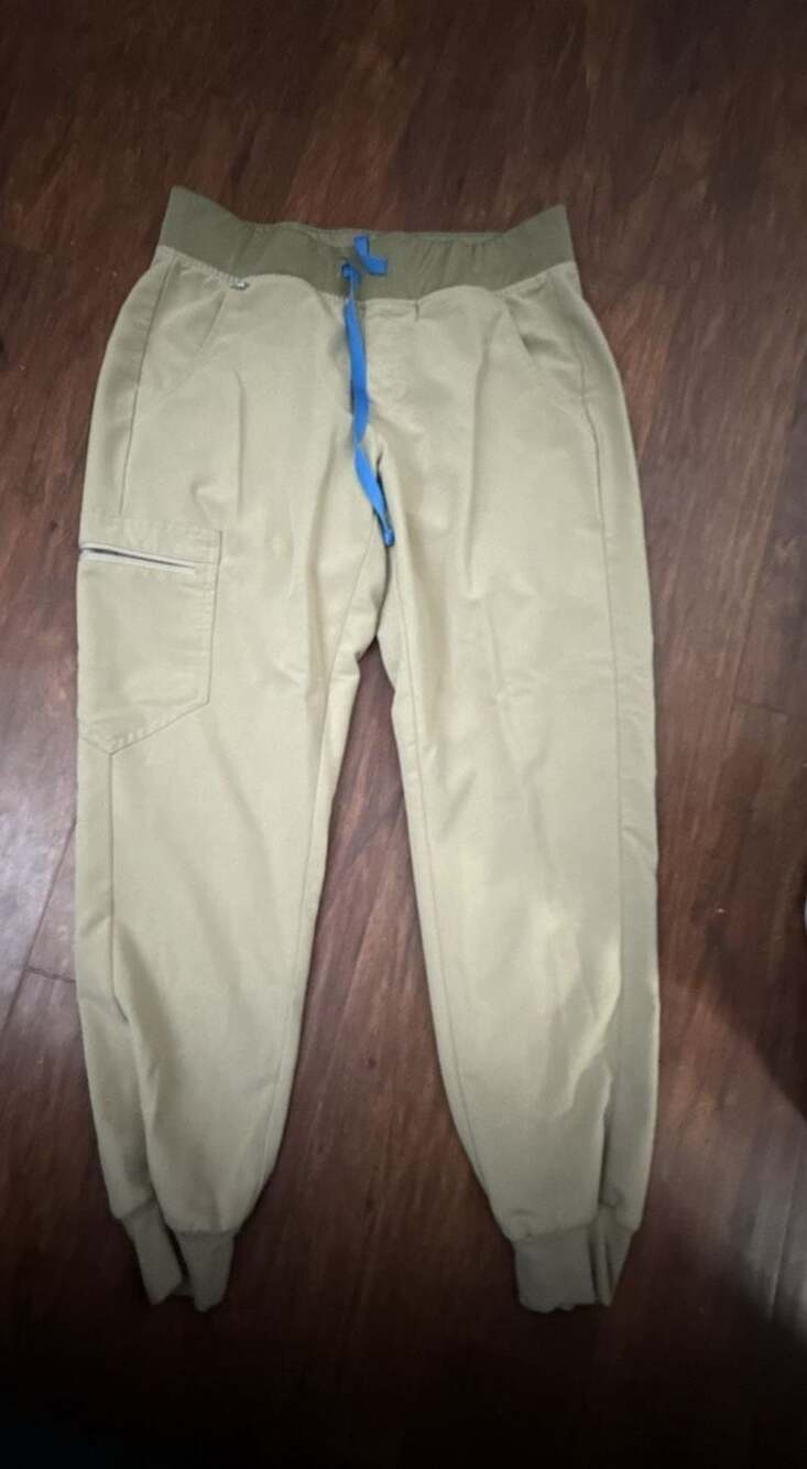 FIGS Zamora Technical Collection Jogger Scrub Pants, Sandstone, Size S/P